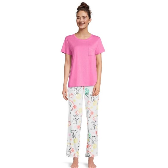 Winnie the Pooh Women’s Print Sleep Pants, Size 3x - Picture 4 of 10